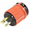 Ac Works NEMA L14-30P 30A 125/250V 4-Prong Locking Male Plug With UL, C-UL Approval in Orange ASL1430P